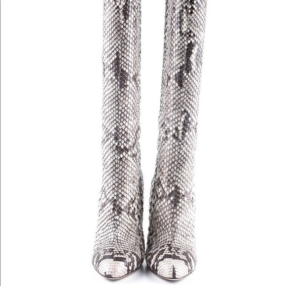 Jimmy Choo python boots NWOT snakeskin - Picture 2 of 7